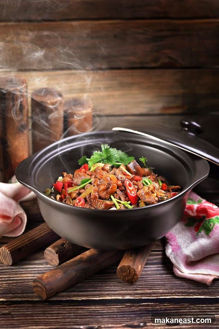 Steaming Pot of Braised Meat