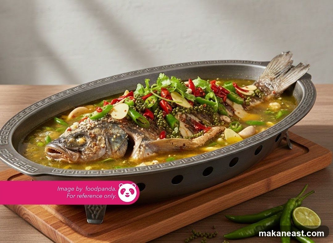 Steamed Fish with Peppers