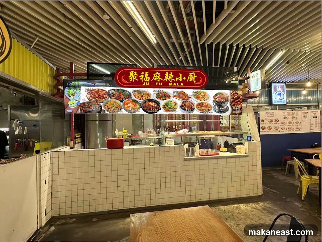 Food Stall with Menu Display