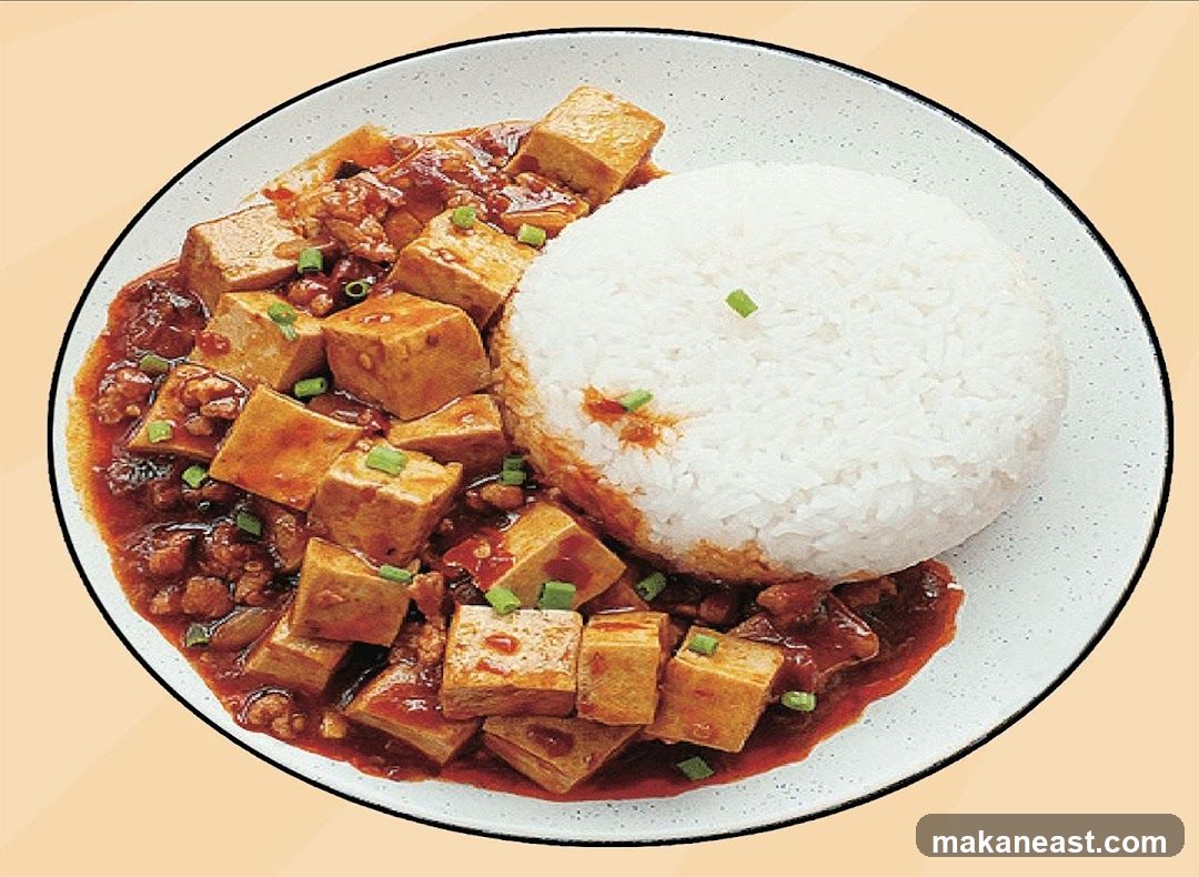 Mapo Tofu with Rice