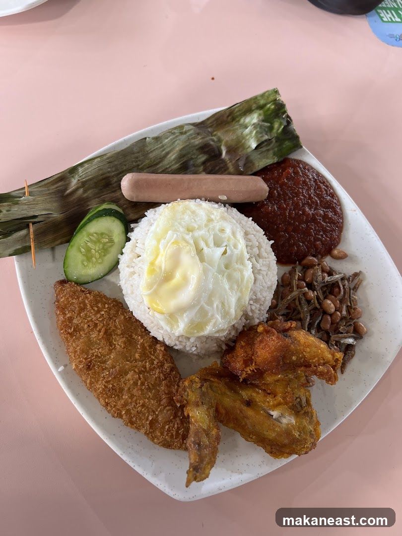 Nasi Lemak Platter