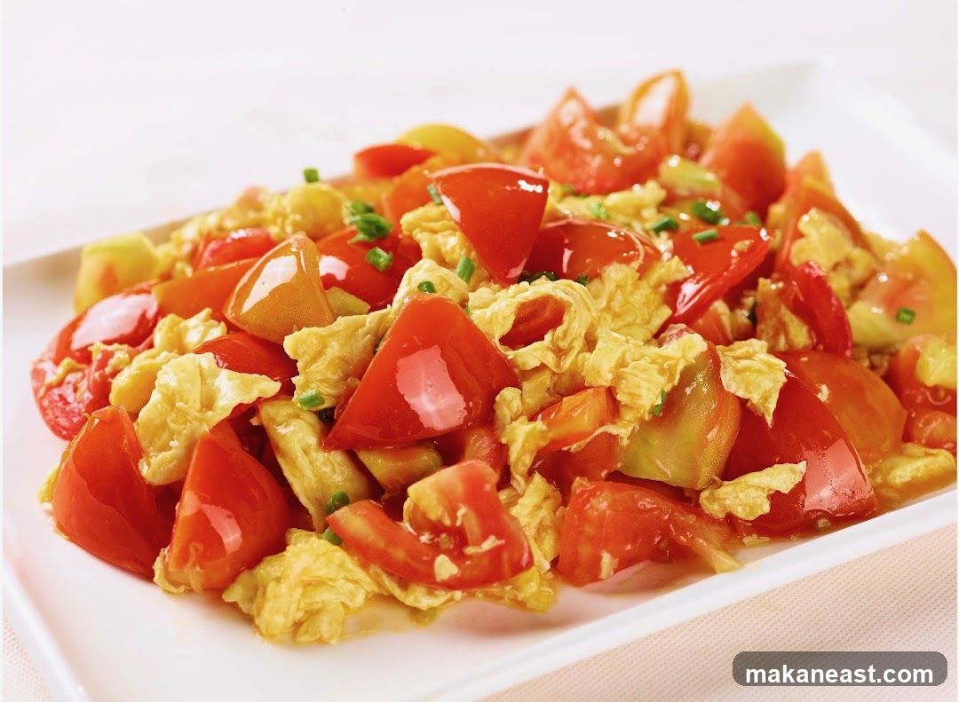 Scrambled Eggs with Tomatoes