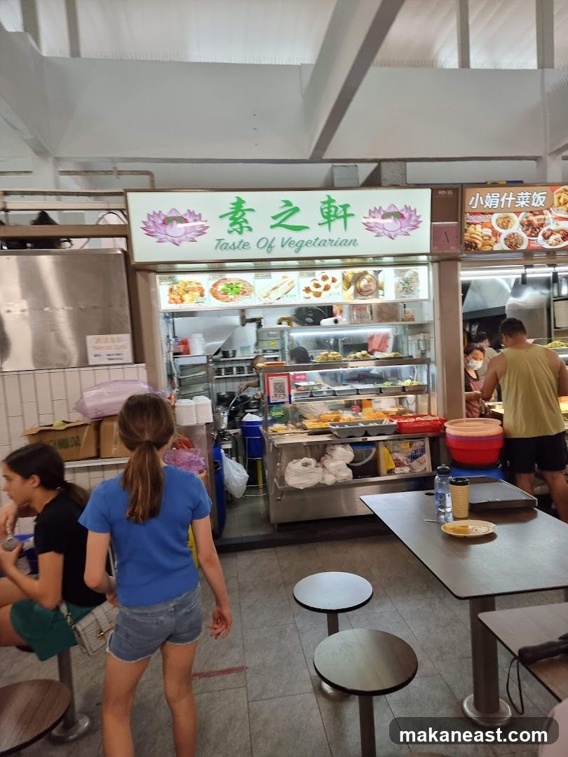 Vegetarian Food Stall