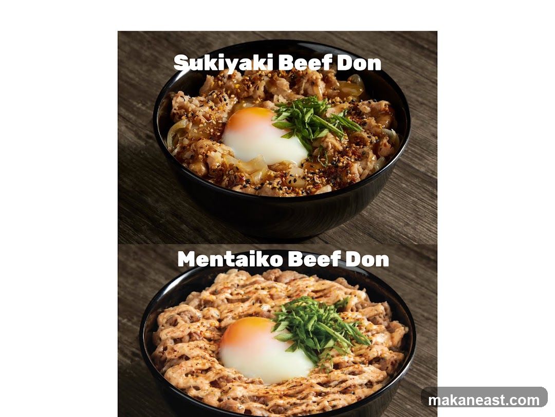 Beef Donburi Dishes