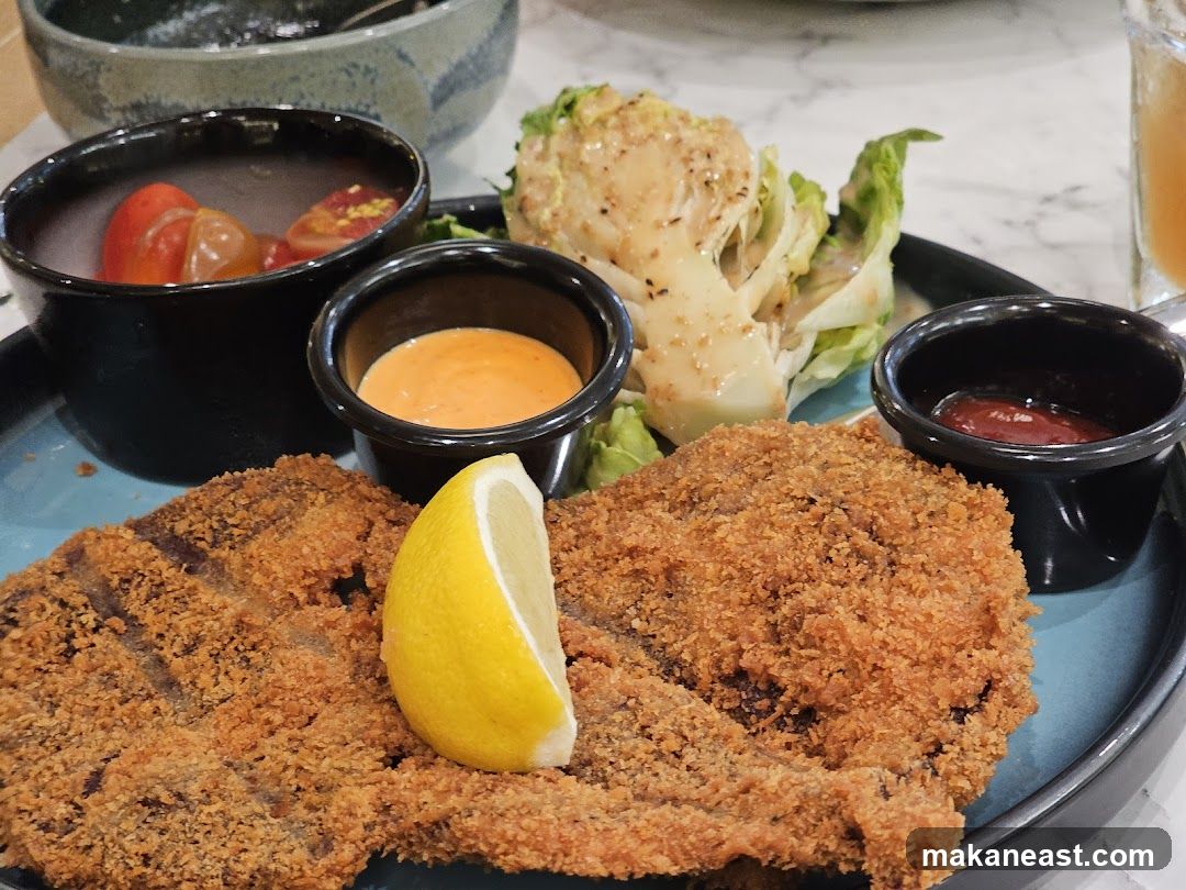 Breaded Cutlet with Sides