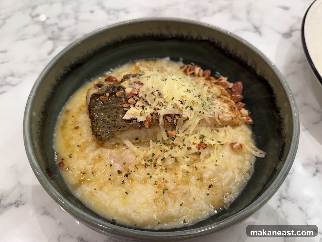 Fish and Risotto