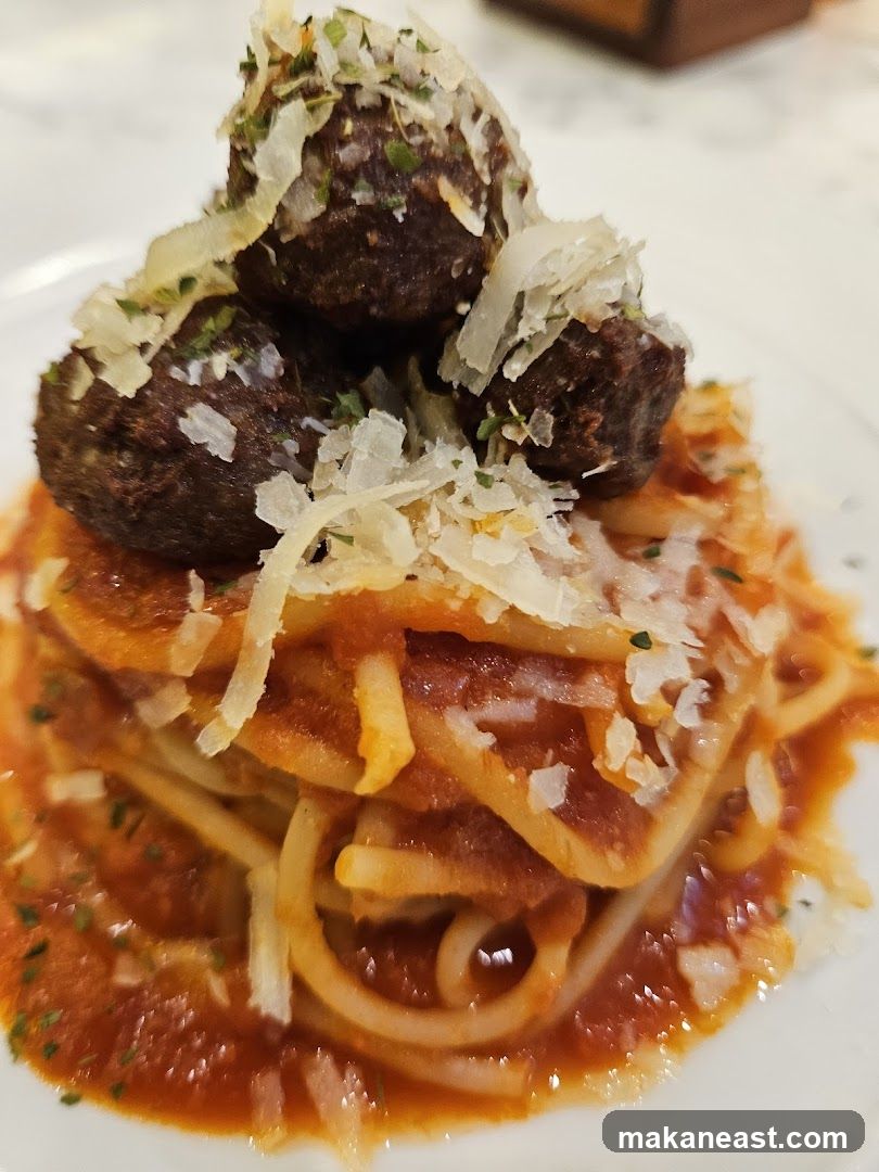 Spaghetti and Meatballs