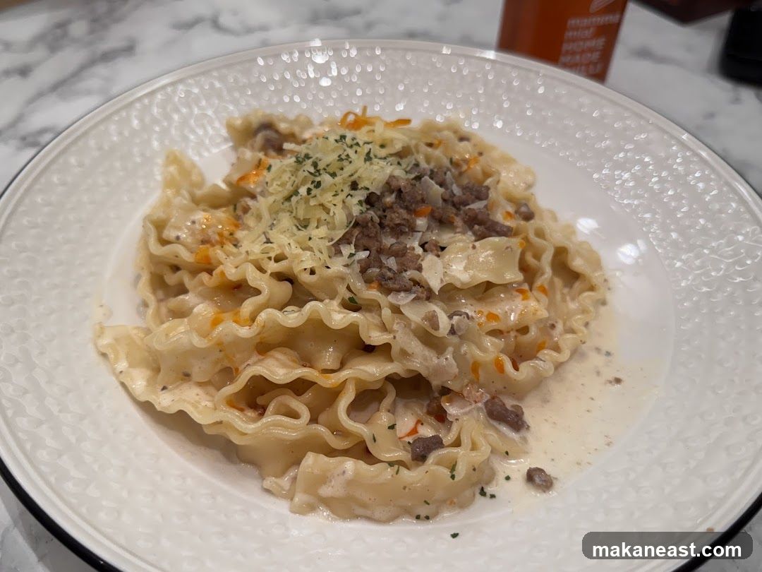Pasta with Meat Sauce