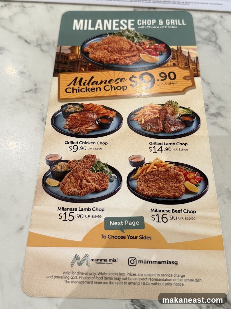 MILANESE CHOP & GRILL