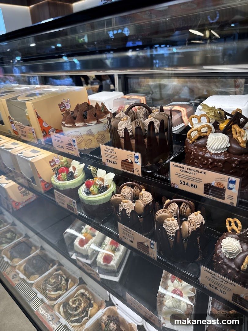 Cakes and Pastries Display