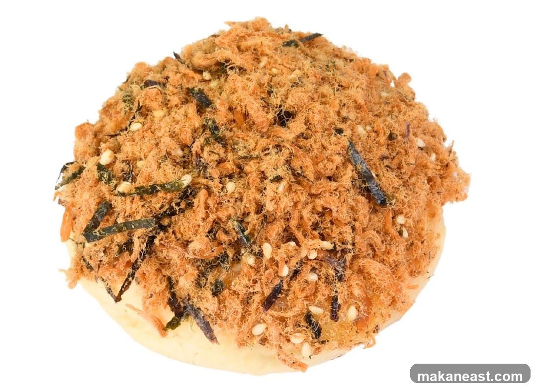 Savory Pork Floss Bun
