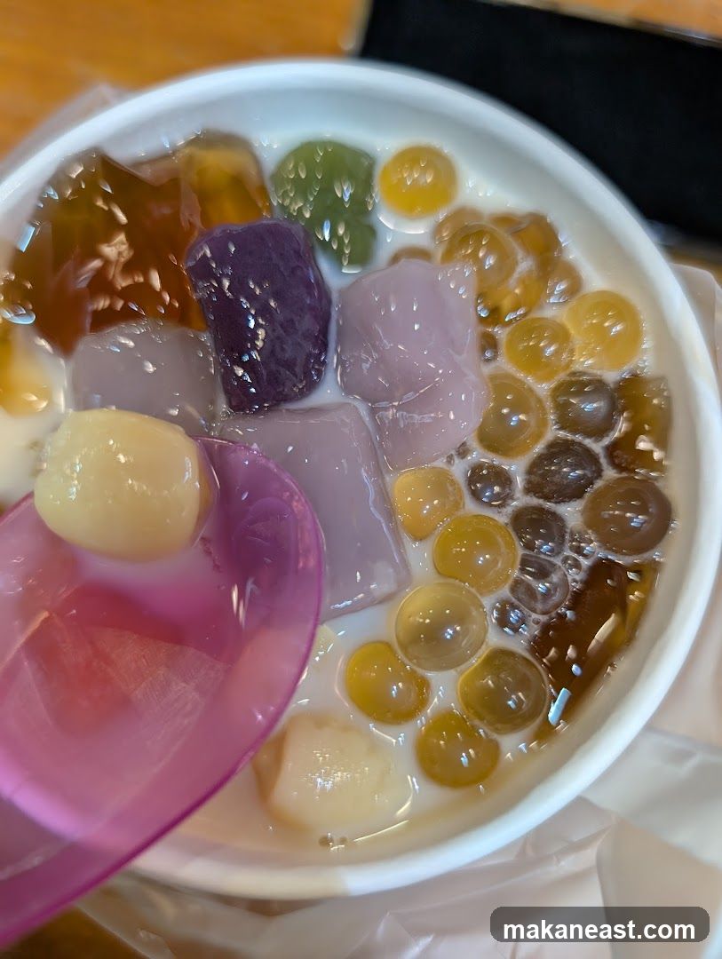 Dessert Bowl with Tapioca and Jelly