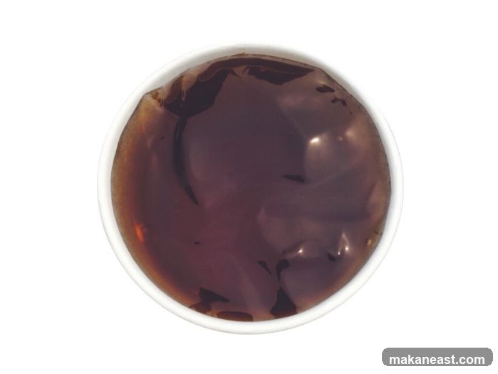 Dark Jelly in a Bowl