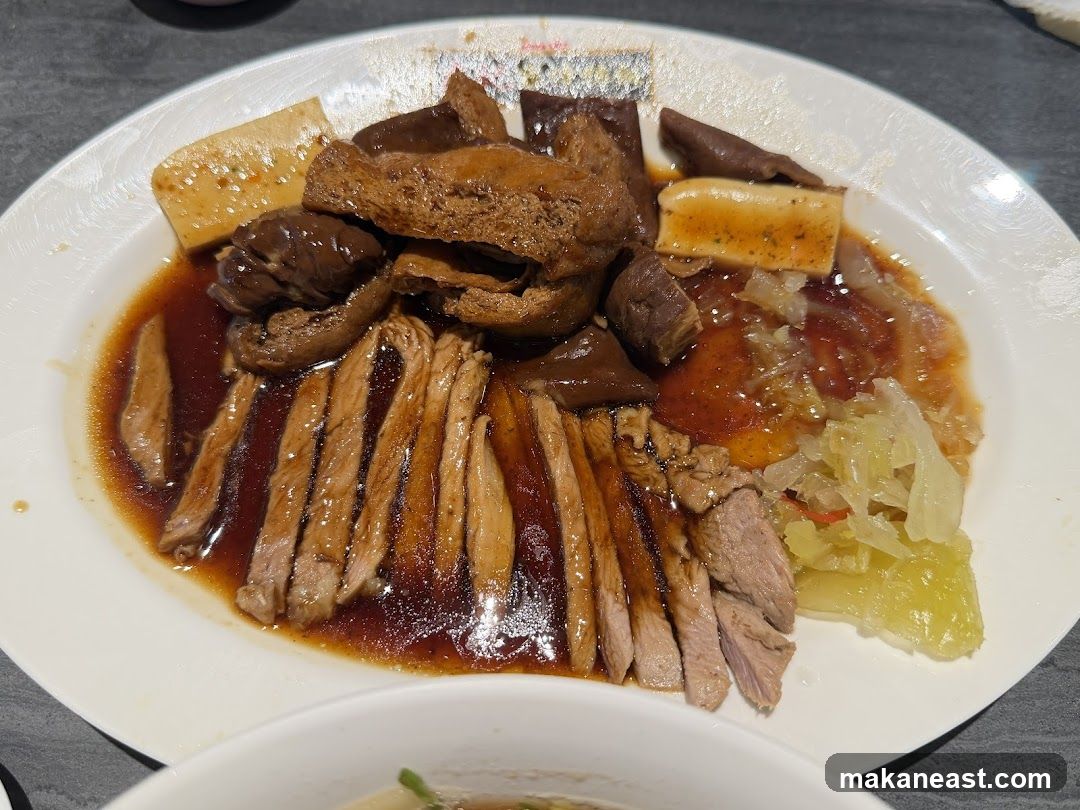 Braised Meat and Tofu Dish