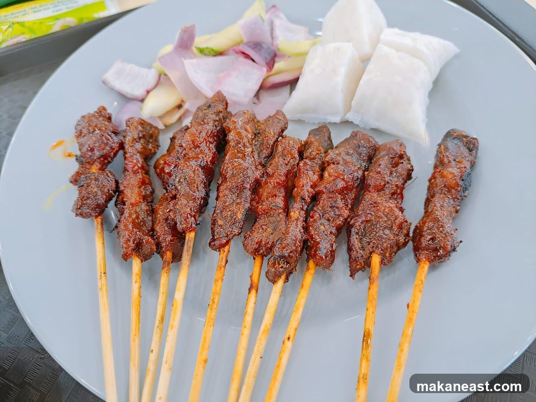 Beef Satay Skewers