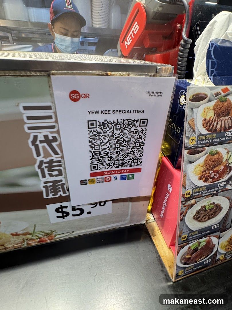 Food Stall Payment and Menu