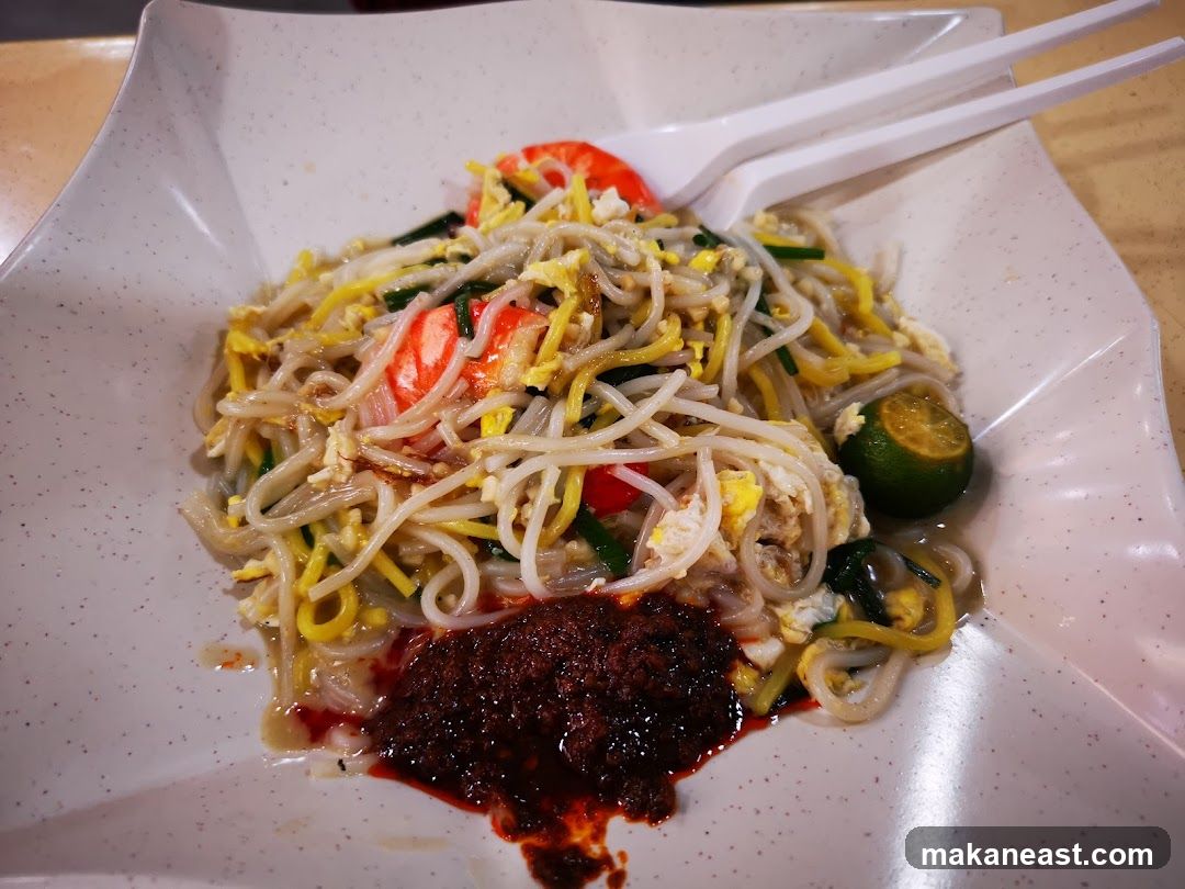 Noodles with Shrimp and Chili Paste