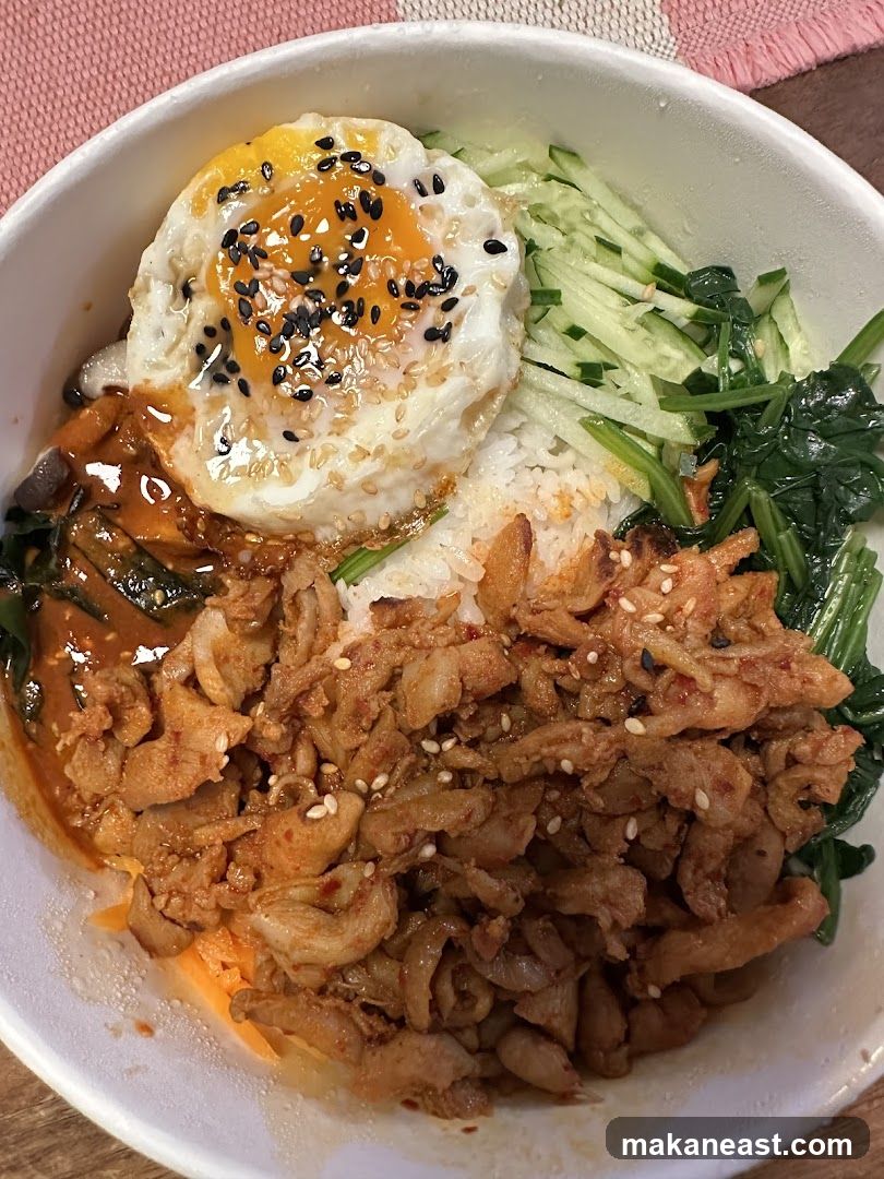 Bibimbap with Fried Egg