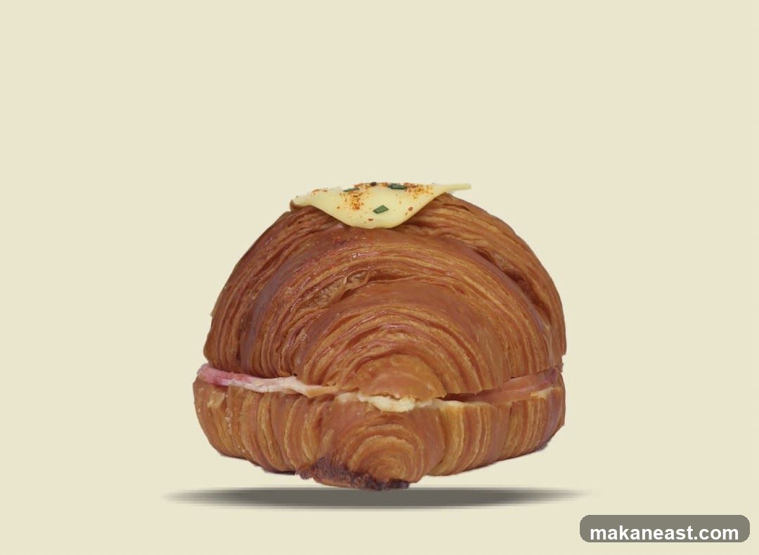Ham and Cheese Croissant