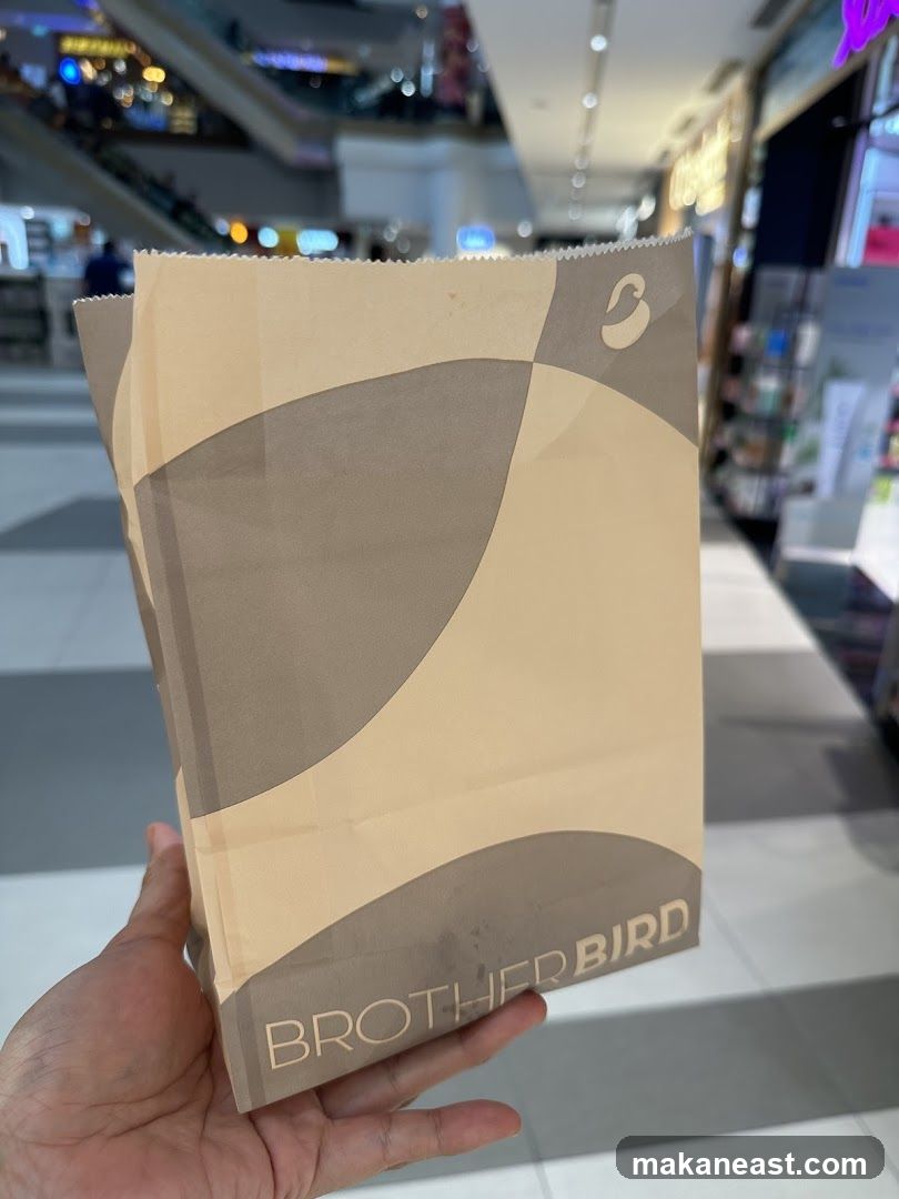 Paper bag with logo