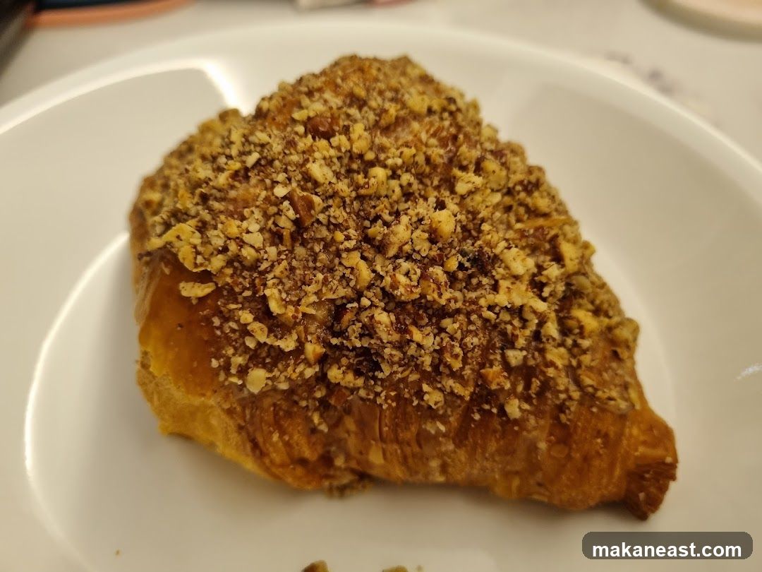 Croissant with Nuts