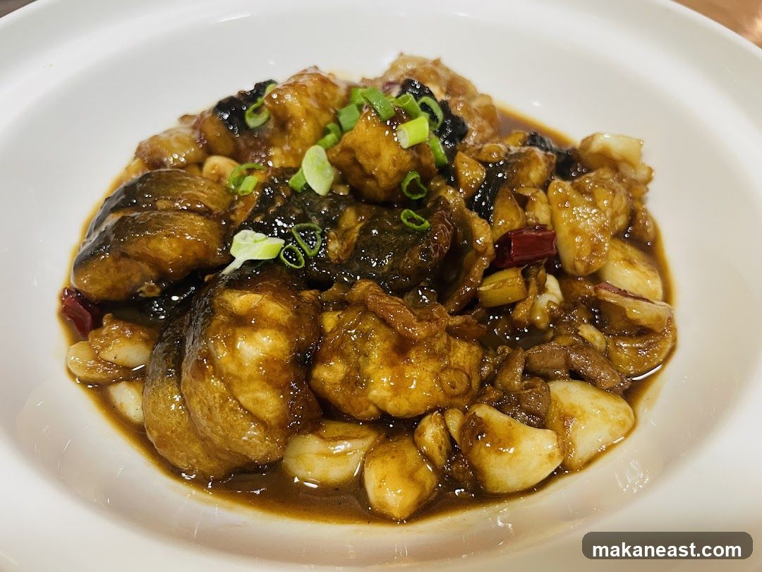 Braised Fish with Garlic and Chili