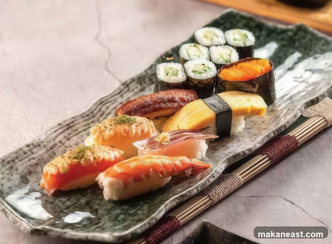 Assortment of Sushi