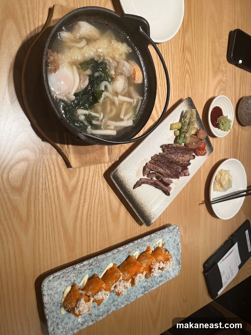 Japanese Food Spread