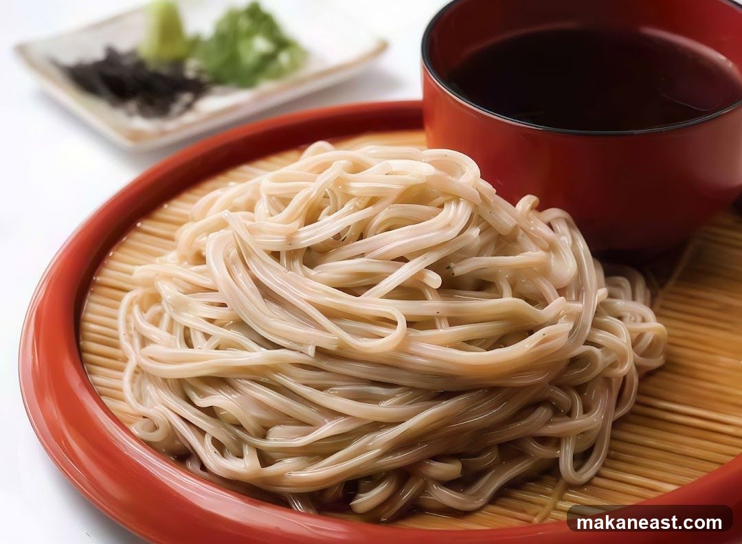 Soba Noodles with Dipping Sauce