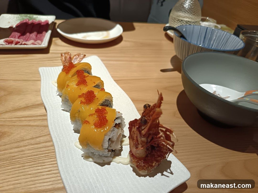 Sushi and Sliced Meat