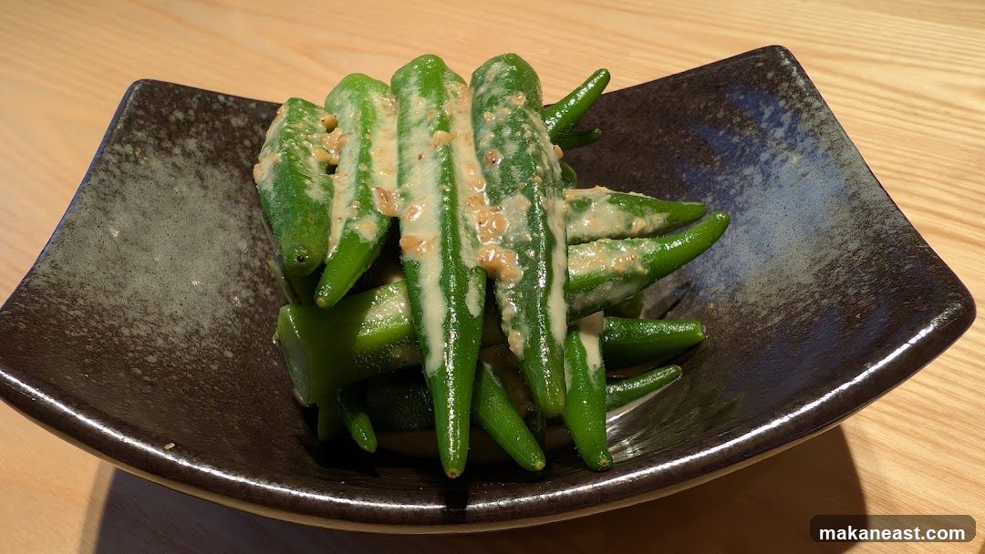 Okra with Dressing
