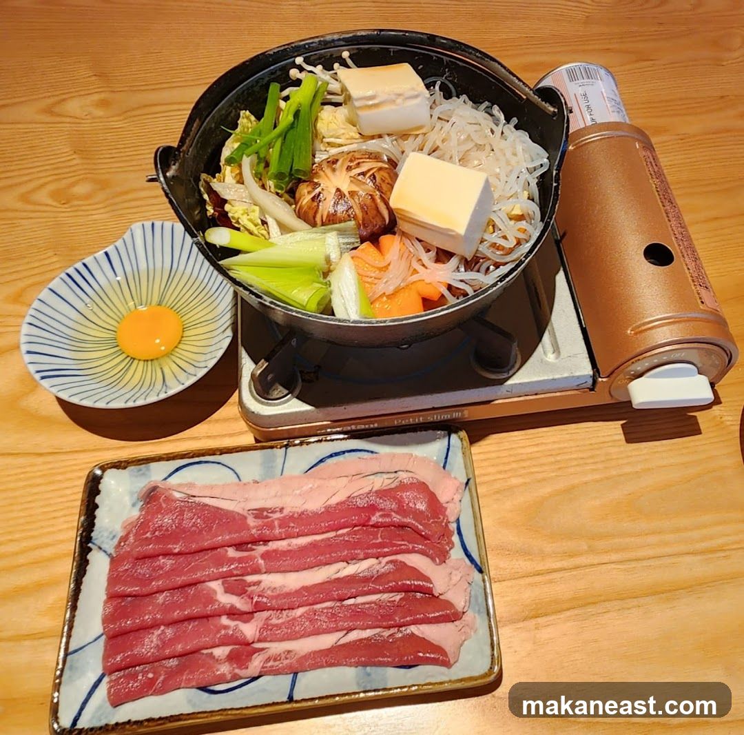 Sukiyaki Ingredients