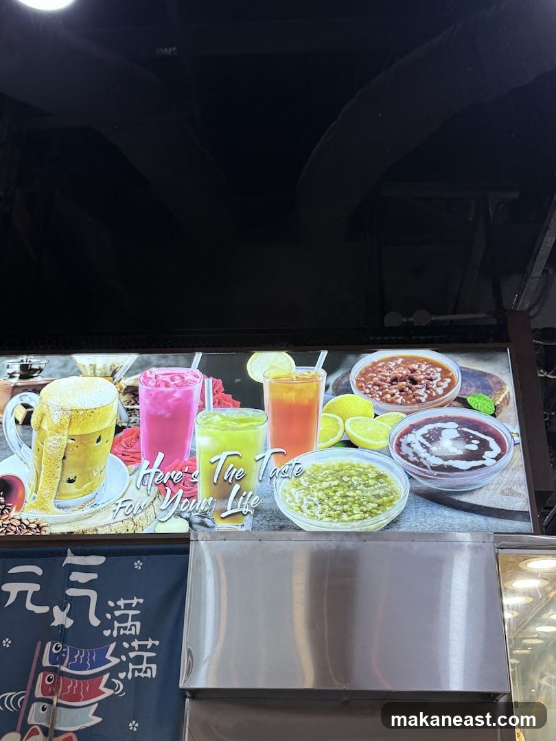 Dessert and Drink Display