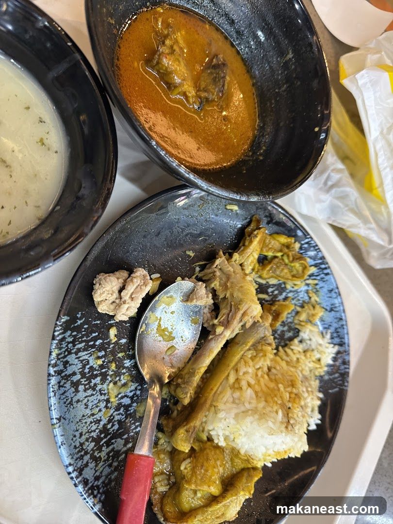 Partially Eaten Meal