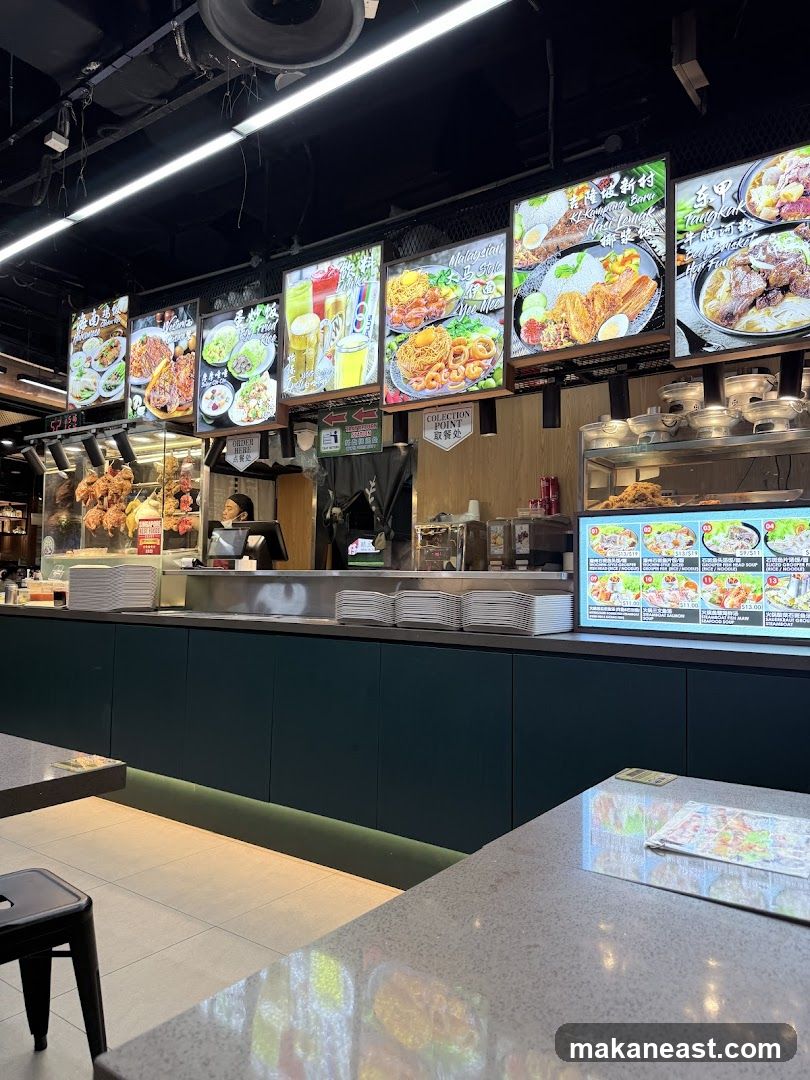 Food Stall Display