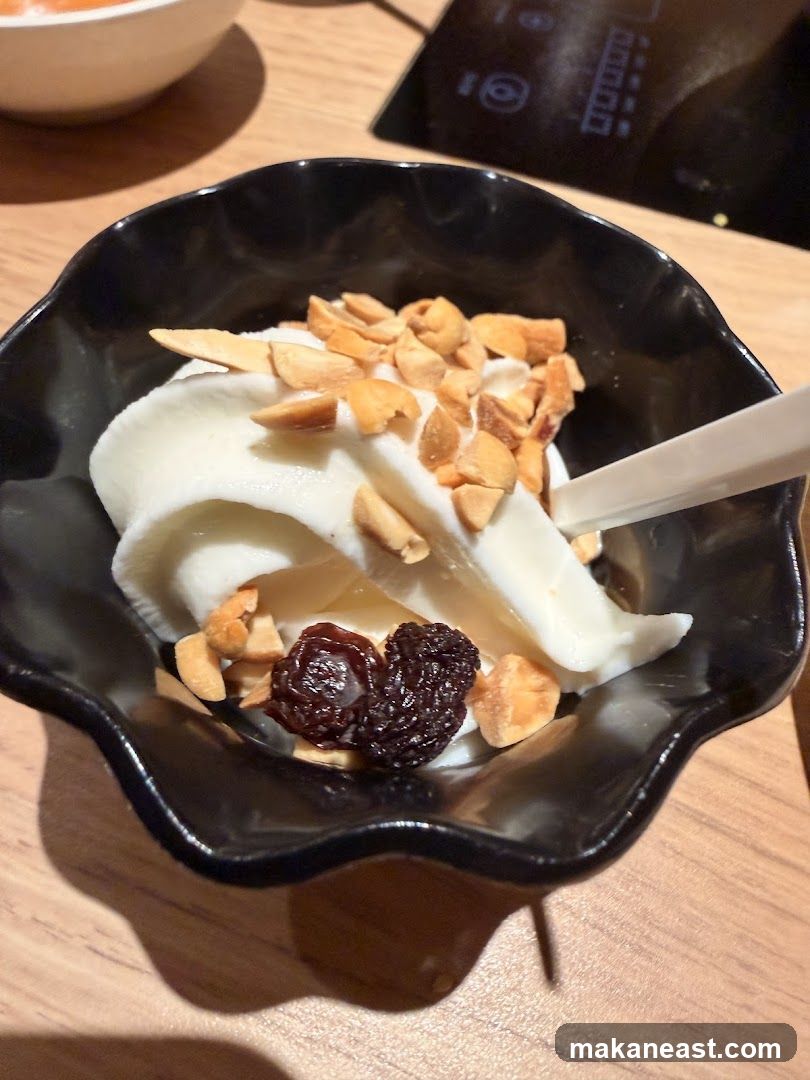Dessert with Nuts and Raisins
