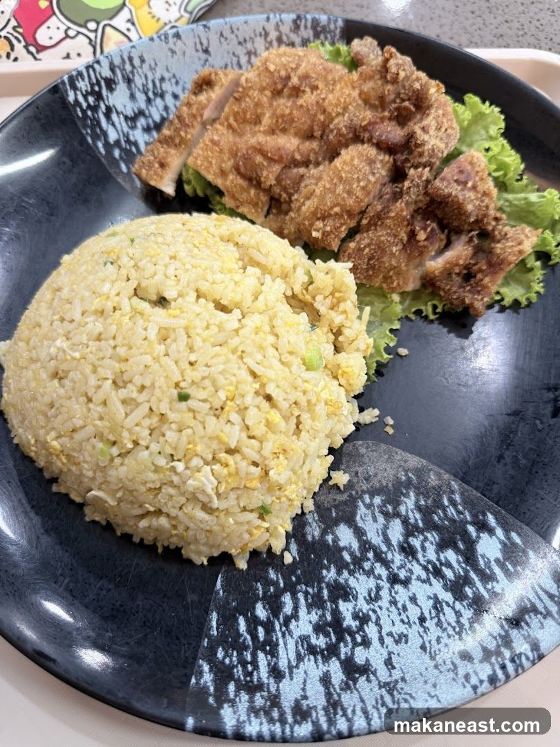 Fried Chicken and Fried Rice