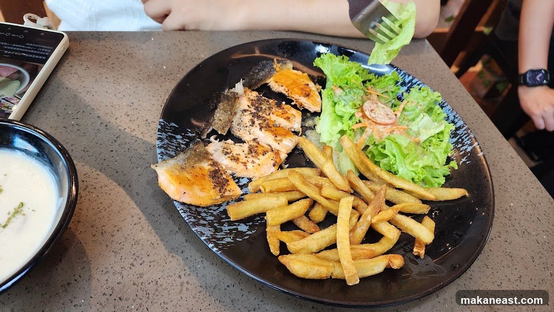 Salmon and Fries