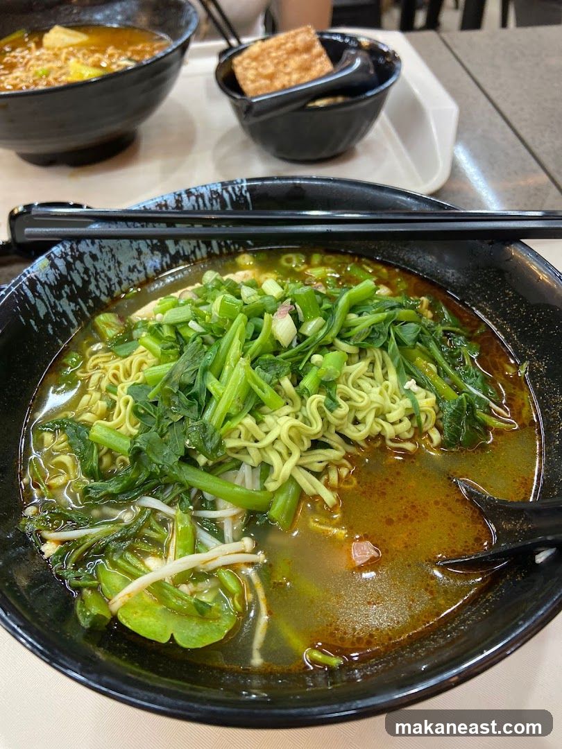 Noodle Soup with Vegetables