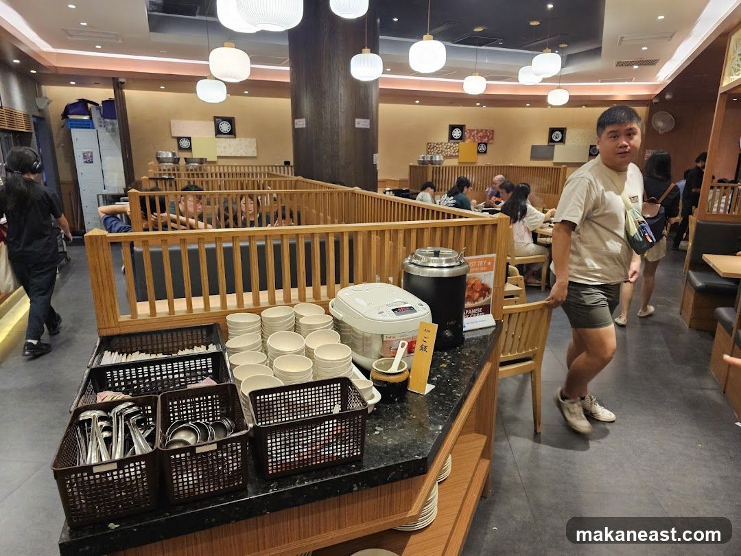 Buffet Restaurant Interior