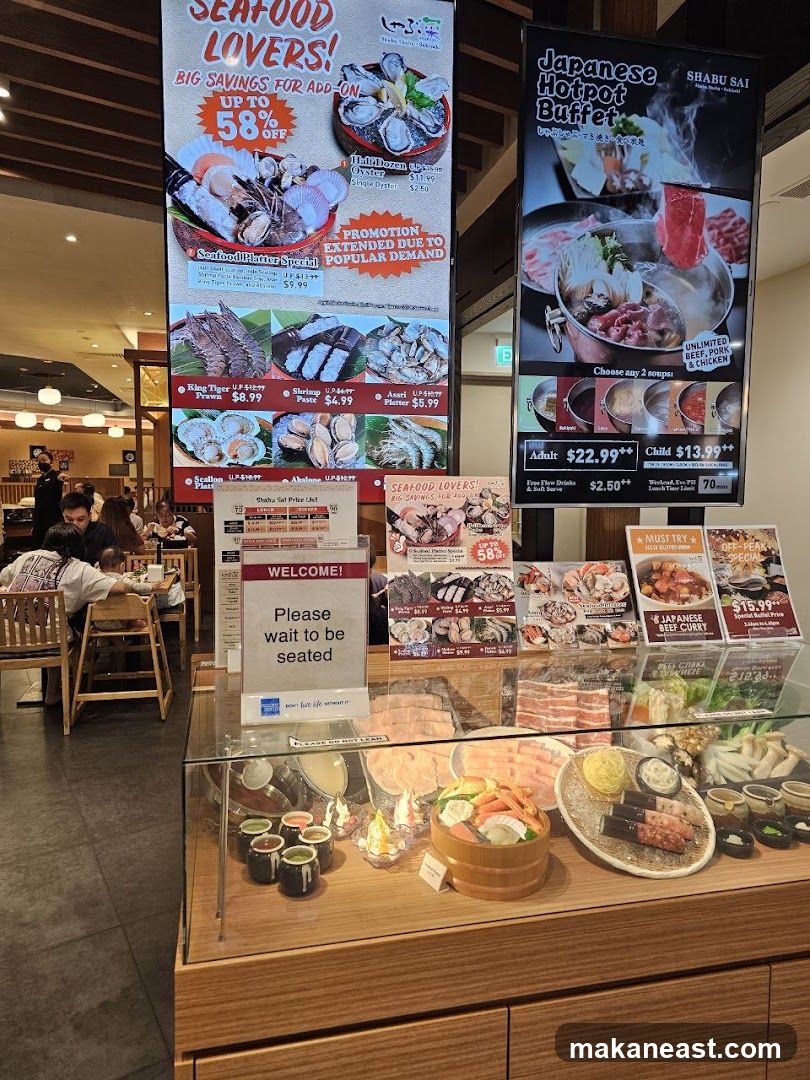 Japanese Hotpot Buffet and Seafood Promotions
