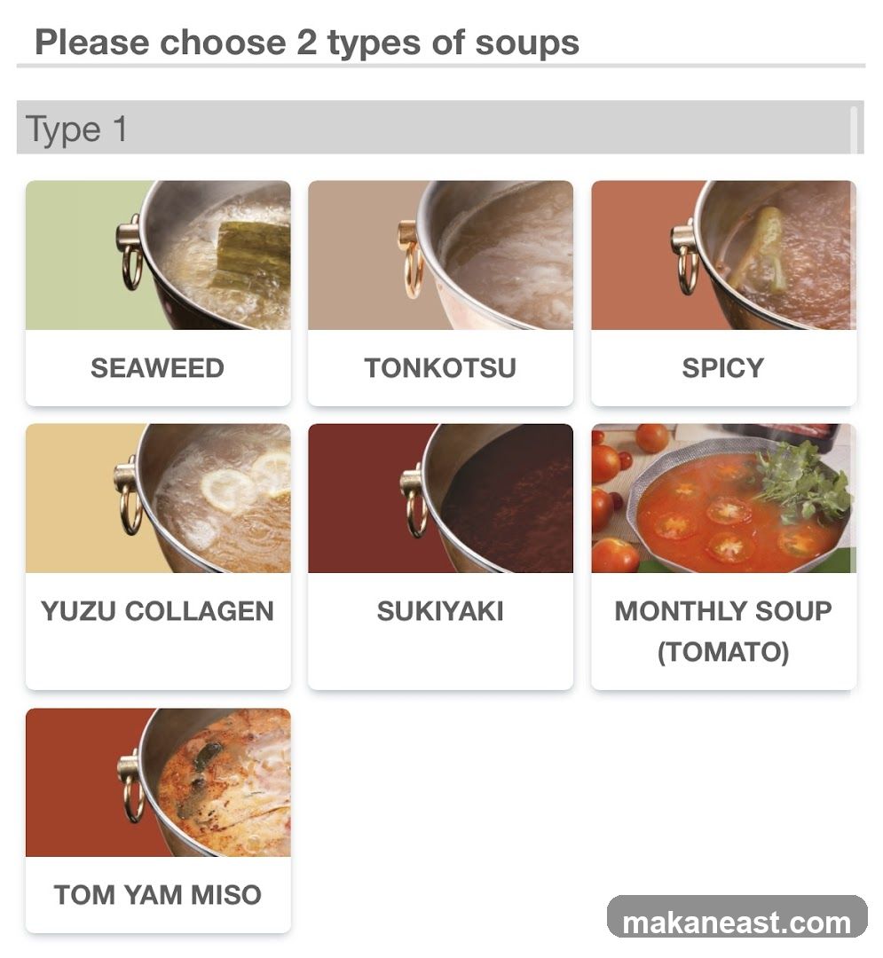 Soup Selection