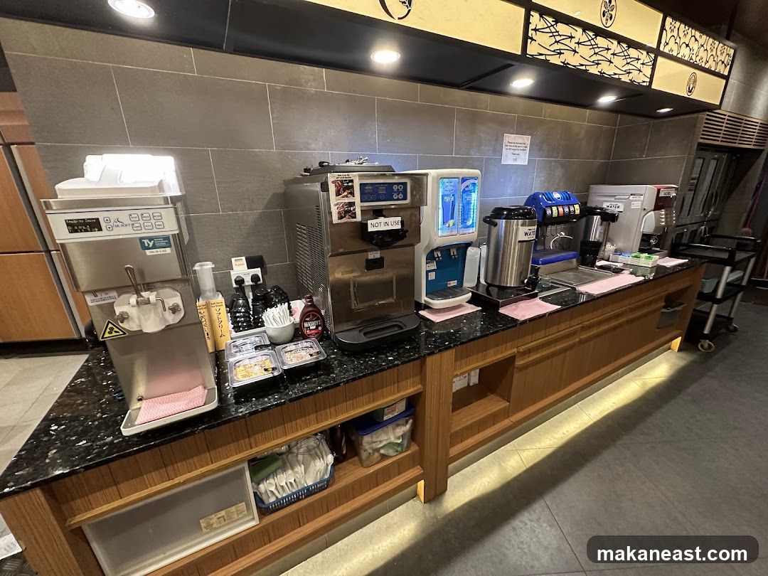 Dessert and Beverage Station