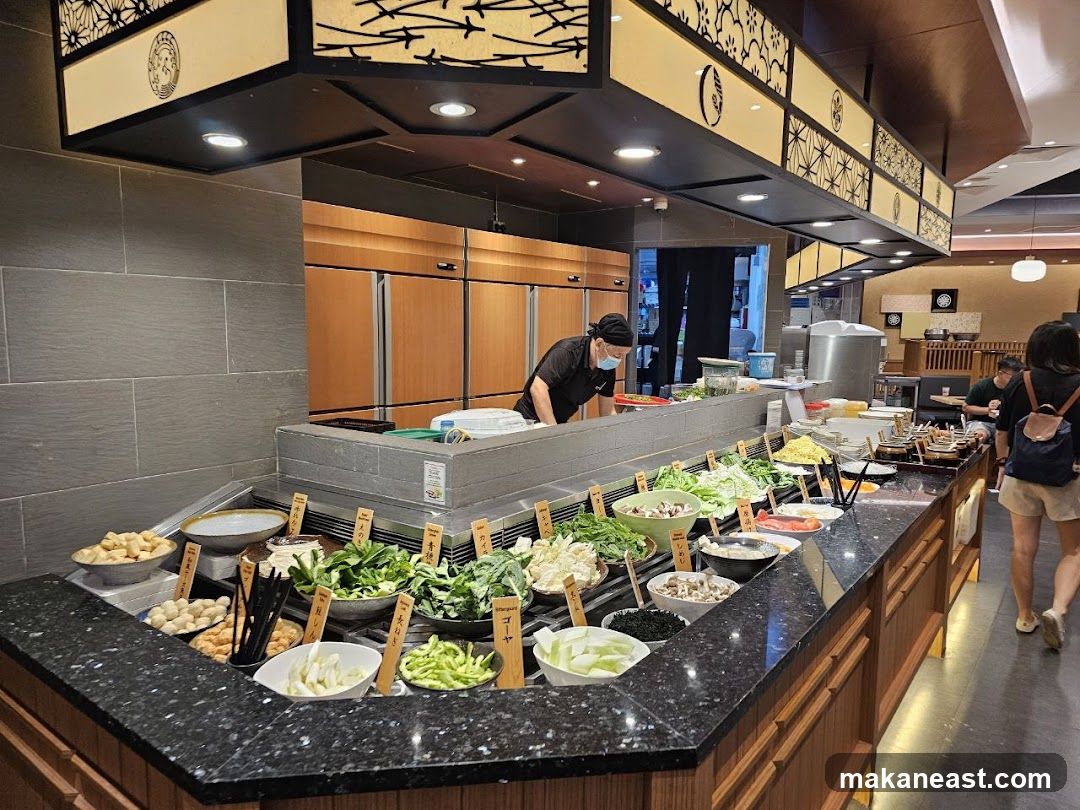 Buffet Food Display