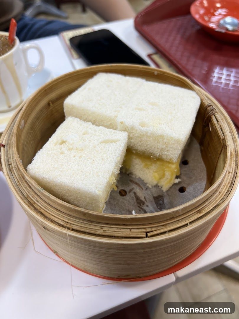 Steamed Bread with Condensed Milk