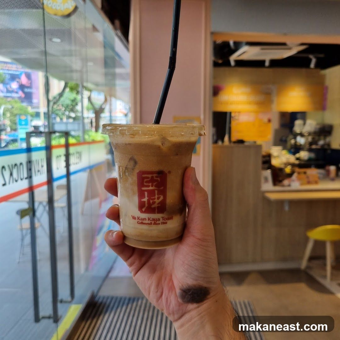 Iced Coffee at Ya Kun Kaya Toast