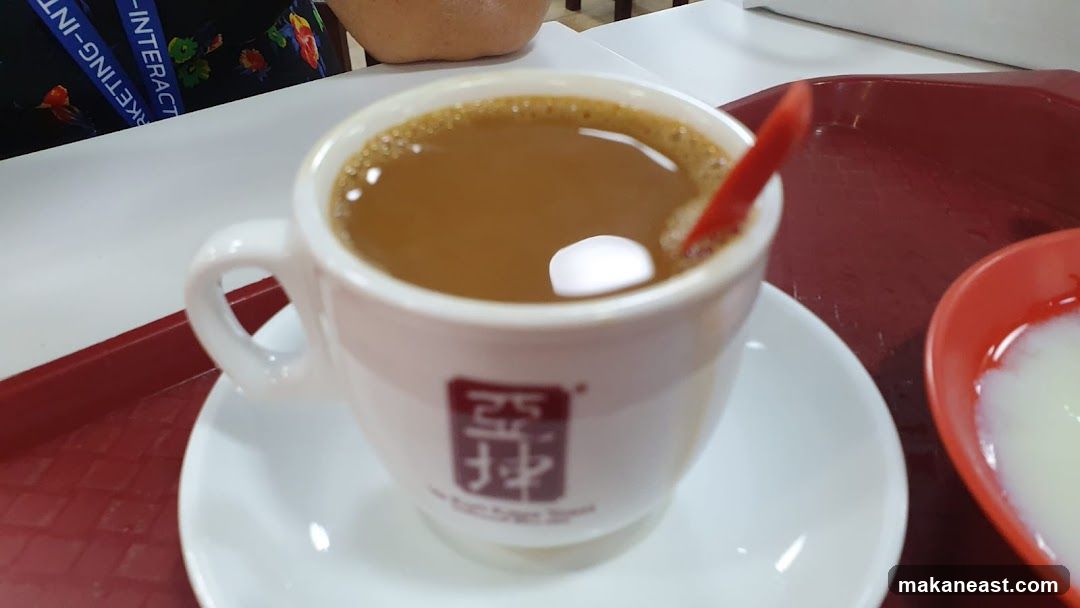 Coffee with a side of soft-boiled eggs