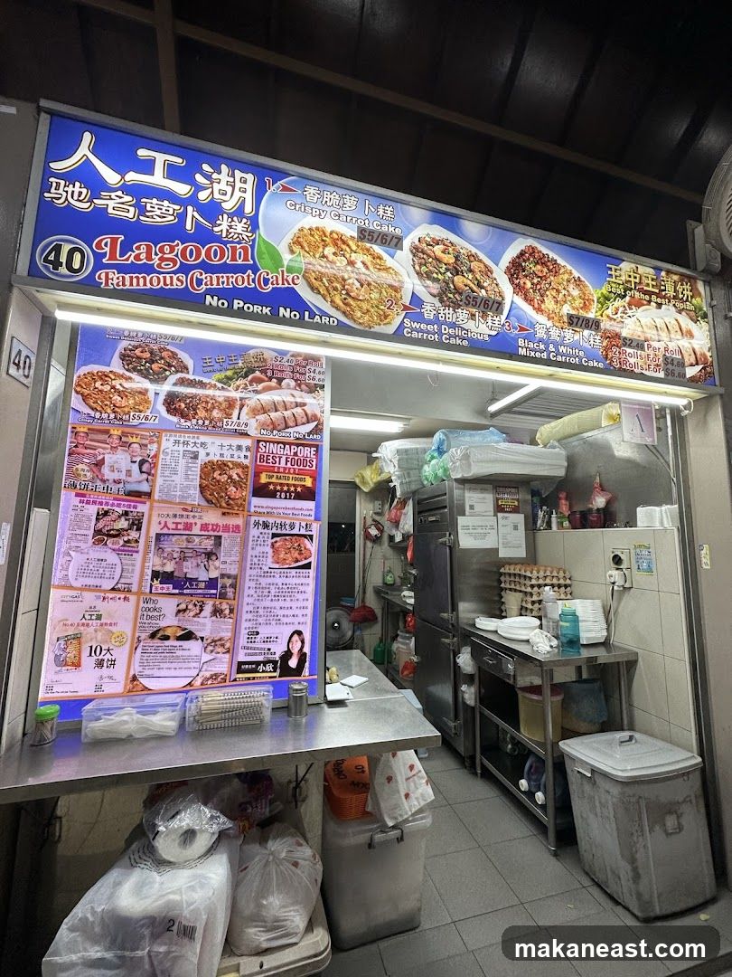Lagoon Famous Carrot Cake Stall
