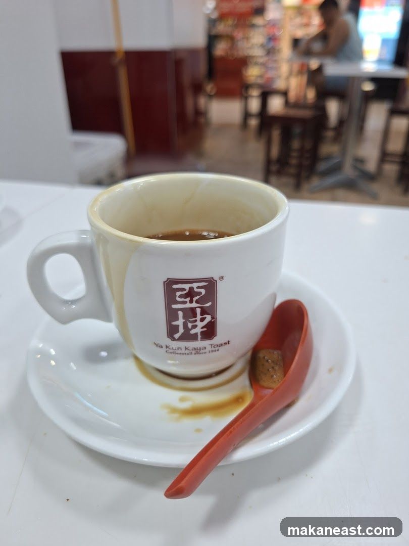 Coffee cup with logo