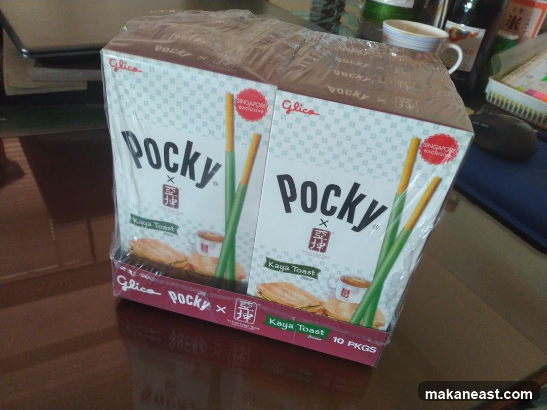 Pocky Kaya Toast